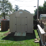 10x20 Gable 7' SIdes Ramps St. Charles Illinois #9